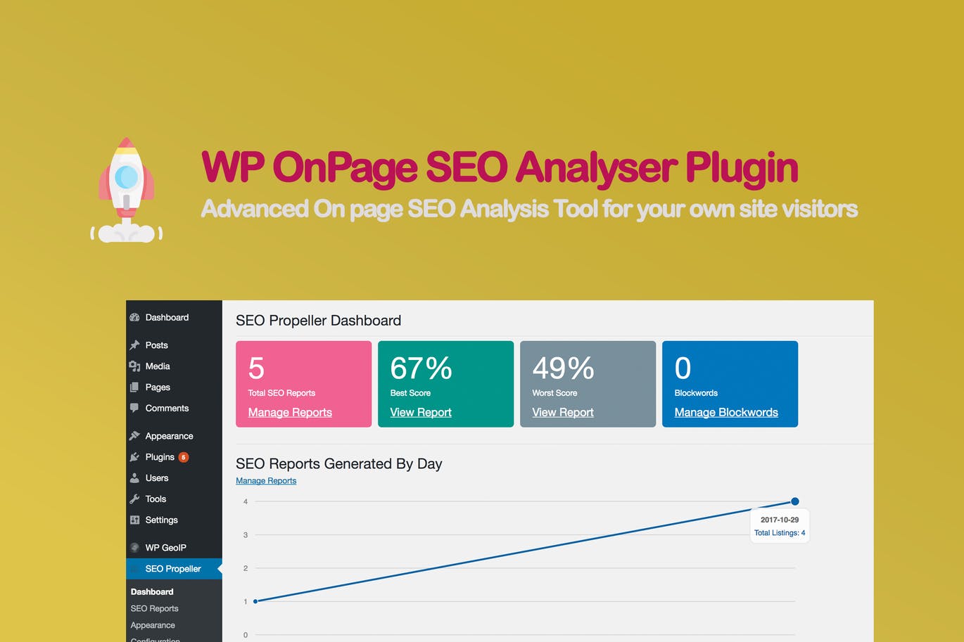 WP OnPage -WordPress SEO分析器插件