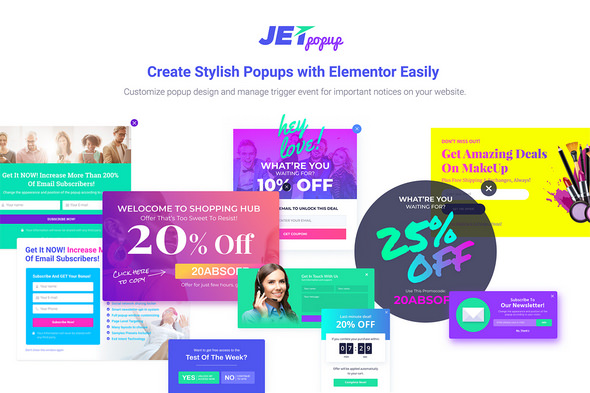 JetPopup汉化版-Elementor弹窗扩展WordPress插件