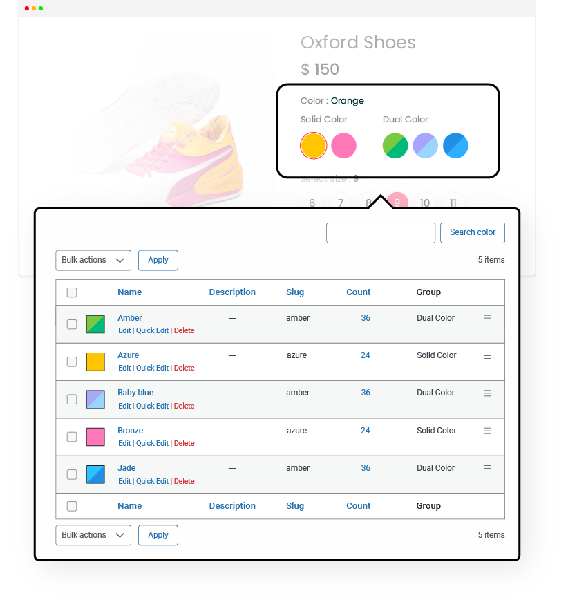 Variation Swatches for WooCommerce Pro 插件演示17